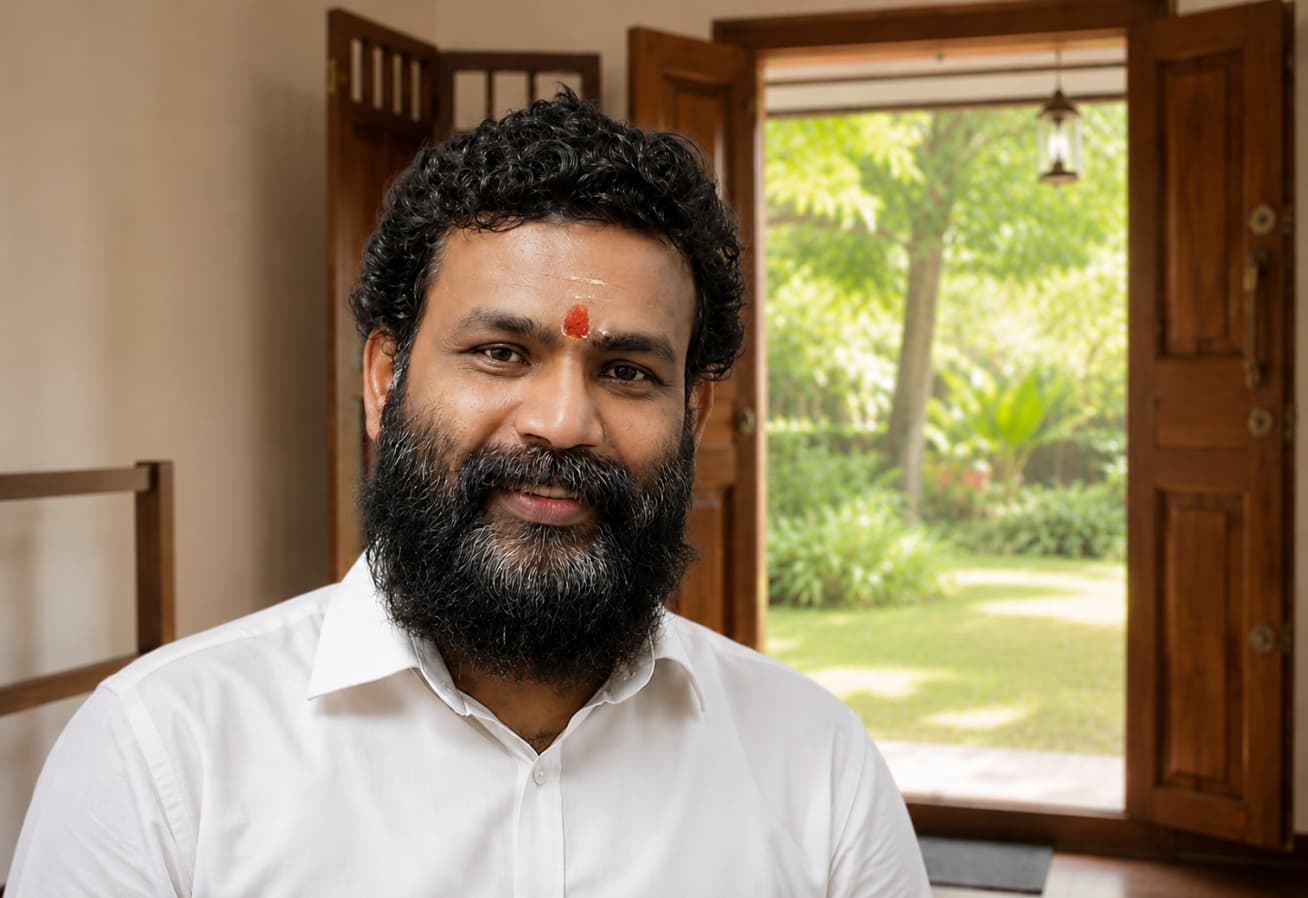 Brahmasree Sooryanarayana Sharma, traditional Ayurvedic practitioner at Ashwattha
